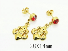 HY Wholesale Earrings 316L Stainless Steel Popular Jewelry Earrings-HY60E1632JF