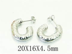 HY Wholesale Earrings 316L Stainless Steel Popular Jewelry Earrings-HY70E1375KB