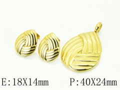 HY Wholesale 316L Stainless Steel jewelry Set-HY57S0141HHW