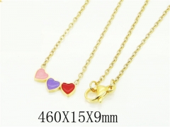 HY Wholesale Necklaces Stainless Steel 316L Jewelry Necklaces-HY81N0435KE