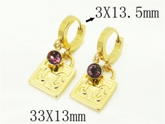 HY Wholesale Earrings 316L Stainless Steel Popular Jewelry Earrings-HY60E1527CJO
