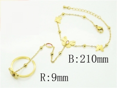 HY Wholesale Bracelets 316L Stainless Steel Jewelry Bracelets-HY32B0920HIQ