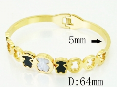 HY Wholesale Bangles Jewelry Stainless Steel 316L Fashion Bangle-HY32B0934HHR