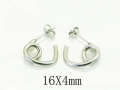 HY Wholesale Earrings 316L Stainless Steel Popular Jewelry Earrings-HY06E0411LE