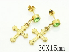 HY Wholesale Earrings 316L Stainless Steel Popular Jewelry Earrings-HY60E1619JC