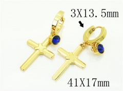HY Wholesale Earrings 316L Stainless Steel Popular Jewelry Earrings-HY60E1517RJO