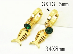 HY Wholesale Earrings 316L Stainless Steel Popular Jewelry Earrings-HY60E1533VJO