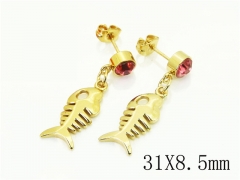 HY Wholesale Earrings 316L Stainless Steel Popular Jewelry Earrings-HY60E1637JU