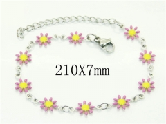 HY Wholesale Bracelets 316L Stainless Steel Jewelry Bracelets-HY39B0857JG