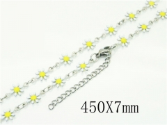 HY Wholesale Necklaces Stainless Steel 316L Jewelry Necklaces-HY39N0705OQ