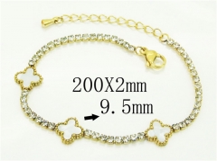 HY Wholesale Bracelets 316L Stainless Steel Jewelry Bracelets-HY32B0909HDD