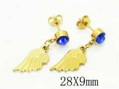 HY Wholesale Earrings 316L Stainless Steel Popular Jewelry Earrings-HY60E1644JB