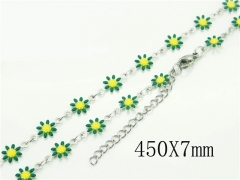 HY Wholesale Necklaces Stainless Steel 316L Jewelry Necklaces-HY39N0711OW