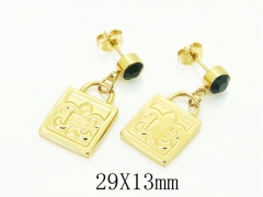 HY Wholesale Earrings 316L Stainless Steel Popular Jewelry Earrings-HY60E1662JC