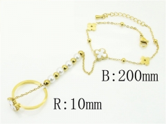 HY Wholesale Bracelets 316L Stainless Steel Jewelry Bracelets-HY32B0926HHX