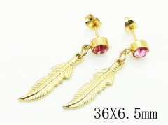 HY Wholesale Earrings 316L Stainless Steel Popular Jewelry Earrings-HY60E1579JV
