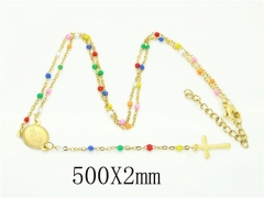 HY Wholesale Necklaces Stainless Steel 316L Jewelry Necklaces-HY39N0704ML