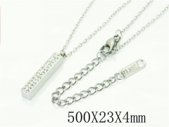 HY Wholesale Necklaces Stainless Steel 316L Jewelry Necklaces-HY81N0401LW