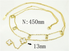 HY Wholesale Necklaces Stainless Steel 316L Jewelry Necklaces-HY32N0869HJR