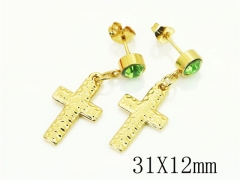 HY Wholesale Earrings 316L Stainless Steel Popular Jewelry Earrings-HY60E1629JE