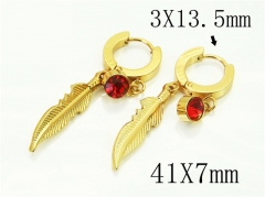 HY Wholesale Earrings 316L Stainless Steel Popular Jewelry Earrings-HY60E1511FJO