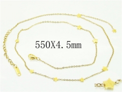 HY Wholesale Necklaces Stainless Steel 316L Jewelry Necklaces-HY81N0439NT