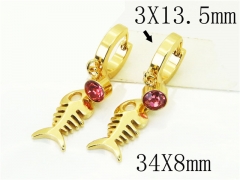 HY Wholesale Earrings 316L Stainless Steel Popular Jewelry Earrings-HY60E1536XJO