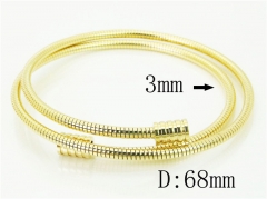 HY Wholesale Bangles Jewelry Stainless Steel 316L Fashion Bangle-HY32B0937HLL