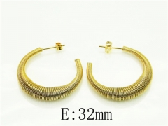 HY Wholesale Earrings 316L Stainless Steel Popular Jewelry Earrings-HY06E0402NX