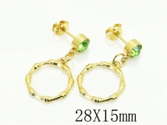 HY Wholesale Earrings 316L Stainless Steel Popular Jewelry Earrings-HY60E1600JC