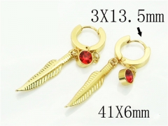 HY Wholesale Earrings 316L Stainless Steel Popular Jewelry Earrings-HY60E1507CJO