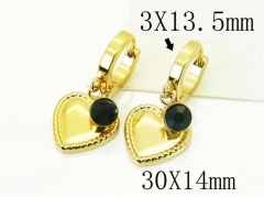 HY Wholesale Earrings 316L Stainless Steel Popular Jewelry Earrings-HY60E1544WJO