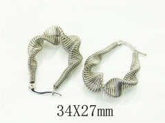 HY Wholesale Earrings 316L Stainless Steel Popular Jewelry Earrings-HY06E0395MA