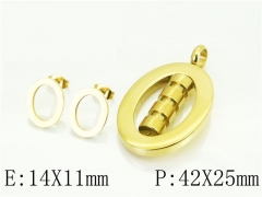 HY Wholesale 316L Stainless Steel jewelry Set-HY57S0145HHR