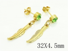 HY Wholesale Earrings 316L Stainless Steel Popular Jewelry Earrings-HY60E1583JA