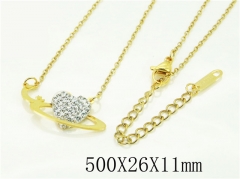 HY Wholesale Necklaces Stainless Steel 316L Jewelry Necklaces-HY81N0398NR
