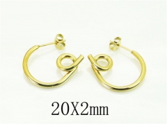 HY Wholesale Earrings 316L Stainless Steel Popular Jewelry Earrings-HY06E0414NF