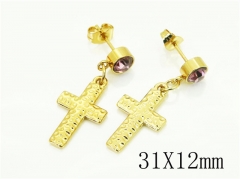 HY Wholesale Earrings 316L Stainless Steel Popular Jewelry Earrings-HY60E1627JT