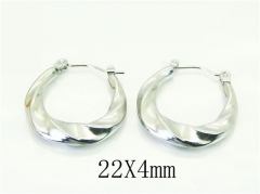 HY Wholesale Earrings 316L Stainless Steel Popular Jewelry Earrings-HY70E1383KQ