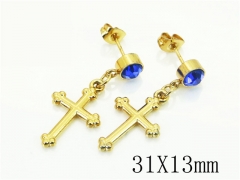 HY Wholesale Earrings 316L Stainless Steel Popular Jewelry Earrings-HY60E1615JF