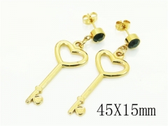 HY Wholesale Earrings 316L Stainless Steel Popular Jewelry Earrings-HY60E1596JS