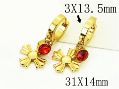 HY Wholesale Earrings 316L Stainless Steel Popular Jewelry Earrings-HY60E1552TJO