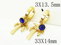 HY Wholesale Earrings 316L Stainless Steel Popular Jewelry Earrings-HY60E1518EJO