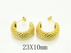 HY Wholesale Earrings 316L Stainless Steel Popular Jewelry Earrings-HY06E0406PS