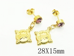 HY Wholesale Earrings 316L Stainless Steel Popular Jewelry Earrings-HY60E1593JU