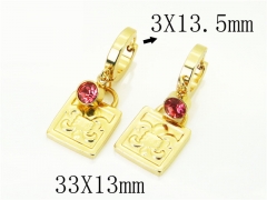HY Wholesale Earrings 316L Stainless Steel Popular Jewelry Earrings-HY60E1525ZJO