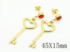 HY Wholesale Earrings 316L Stainless Steel Popular Jewelry Earrings-HY60E1595JA
