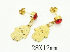 HY Wholesale Earrings 316L Stainless Steel Popular Jewelry Earrings-HY60E1665JY