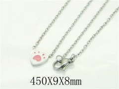 HY Wholesale Necklaces Stainless Steel 316L Jewelry Necklaces-HY81N0429JD