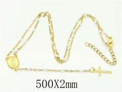 HY Wholesale Necklaces Stainless Steel 316L Jewelry Necklaces-HY39N0698MQ